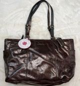 COACH Copper F17722 East West Tote Photo 0