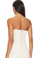 SNDYs Roma Strapless Ruched Tube Top NWT Size XS Photo 0