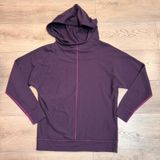 The North Face Purple Funnel Neck Hoodie Sweatshirt Womens Medium M Photo 0