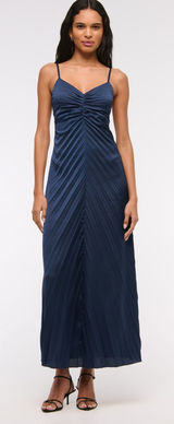 Abercrombie Giselle Pleated Maxi Dress Photo 0