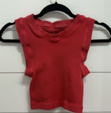 FP Movement Tank Top Ribbed Red Photo 0