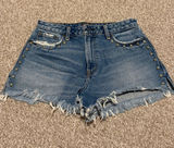 Studded denim shorts Photo 0