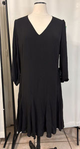 White House Black Market whbm womens coctel Dress LBD sz 12 business casual nwt Photo 0