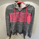 PINK Sweatshirt Gray Small Photo 0
