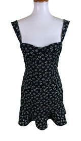 Hutch‎ Floral Cottagecore Milkmaid Mini Dress Coquette Picniccore S Photo 0