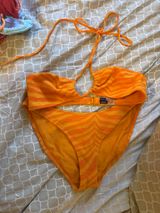 Orange Triangl Bikini Photo 0