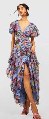 Maxi Dress Floral Photo 0