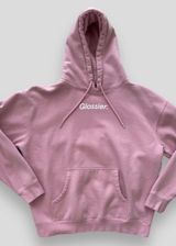 glossier original pink hoodie Size L Photo 0