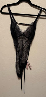 NWT: Victoria's Secret Black Lace Lingerie Photo 0