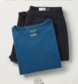 Tek Gear 2pc Set Blue Short Sleeve Tee NWT Straight Leg‎ Fleece Pants S Athletic Photo 0