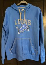 NFL Detroit Lions Fleece Lined Zip Up Photo 0