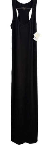 NWT Rosie Pope Black‎ Racerback Maternity Long Maxi Dress Size Small Photo 0