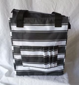 Thirty-One NWOT Tall Organizing Tote Ribbon Stripe New with out tags Photo 0