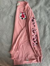 SIMPLY SOUTHERN Pink Cow Print Alabama Long Sleeve Photo 0