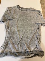 Free People Cozy Cool Girl Women's Heather Gray Short Sleeve Sleep T-Shirt Soft Photo 0
