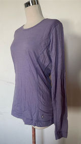 Smartwool Lavender Long Sleeve Crewneck Tee Photo 0