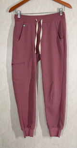 Figs Women’s Zamora Jogger Scrub Pants Pull On in Mauve Pink XSP Photo 0