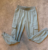 Rachel Zoe Sage Green Cargo Jogger Pants Photo 0