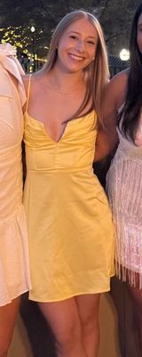 Yellow Princess Polly Dress Photo 0