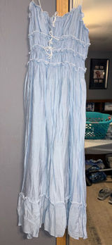 Spring Dress Blue Size M Photo 0