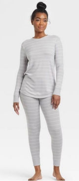 Stars Above ✨ Women's Striped Matching Family Pajama Set✨ Photo 0