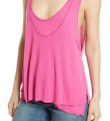 Free People Pink Layered Tank Top Size Small Photo 0