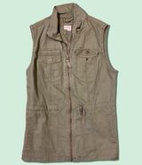 Olive Green Vest Photo 0