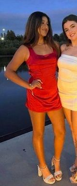 Princess Polly Cobie Mini Dress Red Photo 0