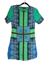 Hemant & Nandita sequined print shift dress XS Photo 0