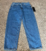 EDWIN Anderson Ankle 90s‎ Relaxed Fit Women Jeans Size 27 Medium Wash Denim Photo 0