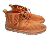 UGG Neumel breeze Chukka Ankle Boots‎ Peach Knit Lace Up Casual Women's Size 7 Photo 0