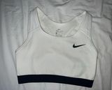 White Sports Bra Photo 0