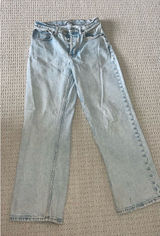 Abercrombie 90s Baggy Low-Rise Jeans Curve Love Photo 0