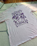 PacSun Golden Hour "Enjoy the Sweet Things" purple graphic t-shirt, One Size Photo 0