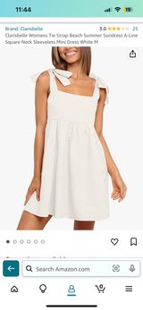 White Sundress Size M Photo 0