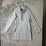Kuhl Lea Dress Women’s Cowl Neck Pockets Thumb Holes Large‎ Hiking Gorpcore Gray Photo 0