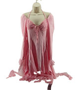 Dolls Kill Sugar Thrillz Lost in Fairyland Ruffled Lace Mini Dress Womens Large Photo 0