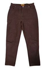 Vintage 90s J.G. Hook Jeanswear Tapered Leg Jeans High Rise Brown 16 Photo 0