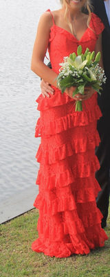 Kiss prom red dress Photo 0