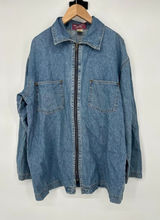 Vintage Denim & Co. Womens Zip Barn Jacket Coat‎ Cowgirl Barn Chore Wear Shirt S Photo 0