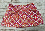 Lands'‎ End Women's 2 Pink Orange Yellow Medallion Swim Skirt Modest XS Photo 0