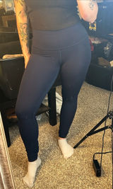 Lululemon Align High Rise Navy Legging Photo 0