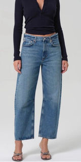 Citizens of Humanity Miro Pacifica High Rise Barrel Leg Jeans 25 Photo 0
