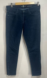 7 For All Mankind Women's Gwenevere Skinny Mid Rise Jeans Photo 0