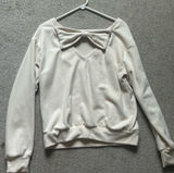 Cream sweater White Photo 0