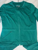 Grey's Anatomy Hunter green scrubs set Photo 0