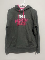 The North Face Hoodie Jacket Size L Outerwear Pink Gray - breast cancer edition Photo 0