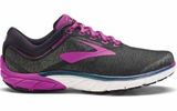 Brooks PureCadence 7 Running Shoe Lace Up Low Reflective Athletic Black Purple 8 Photo 0