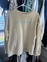 Seaside Sweatshirt Comfort Colors Yellow Photo 0