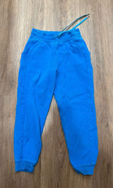Lululemon Scuba High-Rise Joggers Poolside Blue Fleece Pants Size 4 LW5DQRS Photo 0